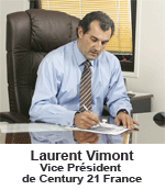 Laurent Vimont - Vice-Pr&eacute;sident de Century21