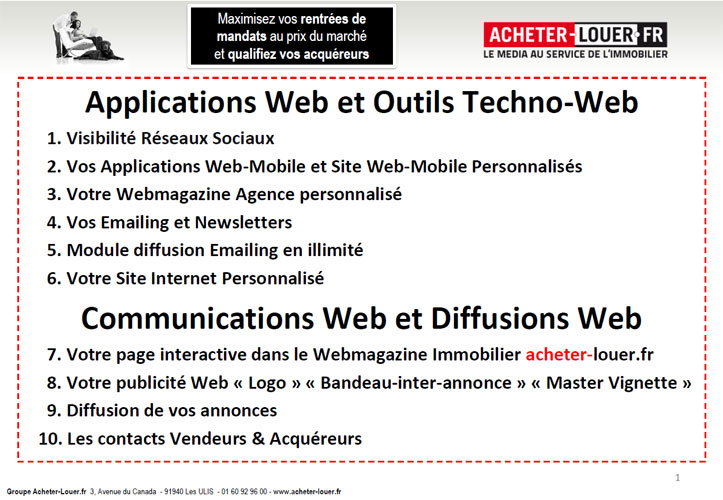Offres Web