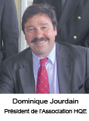 Dominique Jourdain Président de l'association HQE