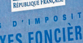TAXE FONCIÈRE